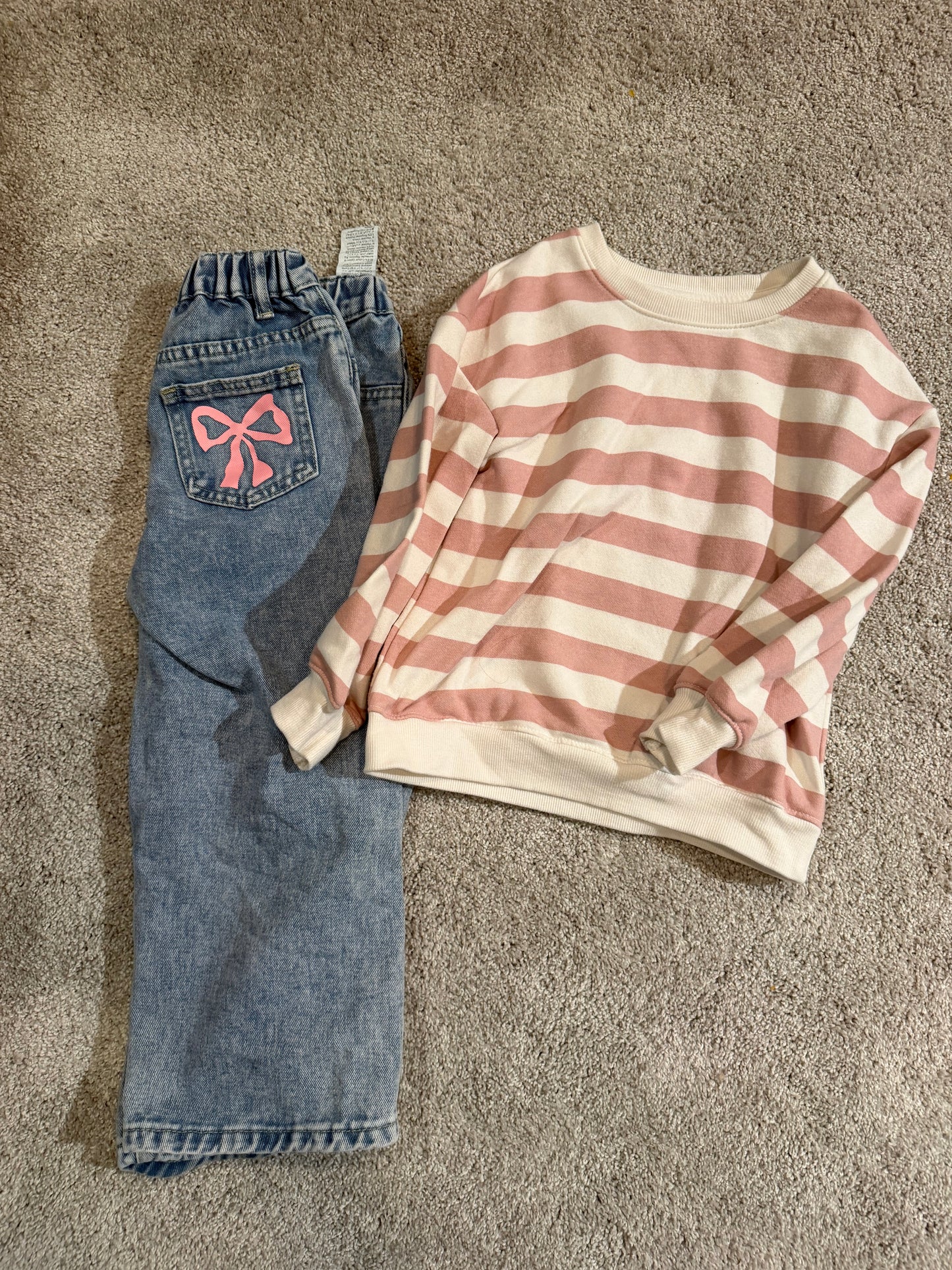 Toddler Girl Outfit Bundle Size 5Y
