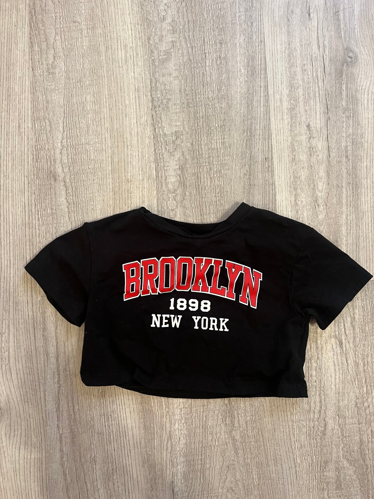 Brooklyn Short Sleeve Tee Size Baby Girl Size 18-24M Black