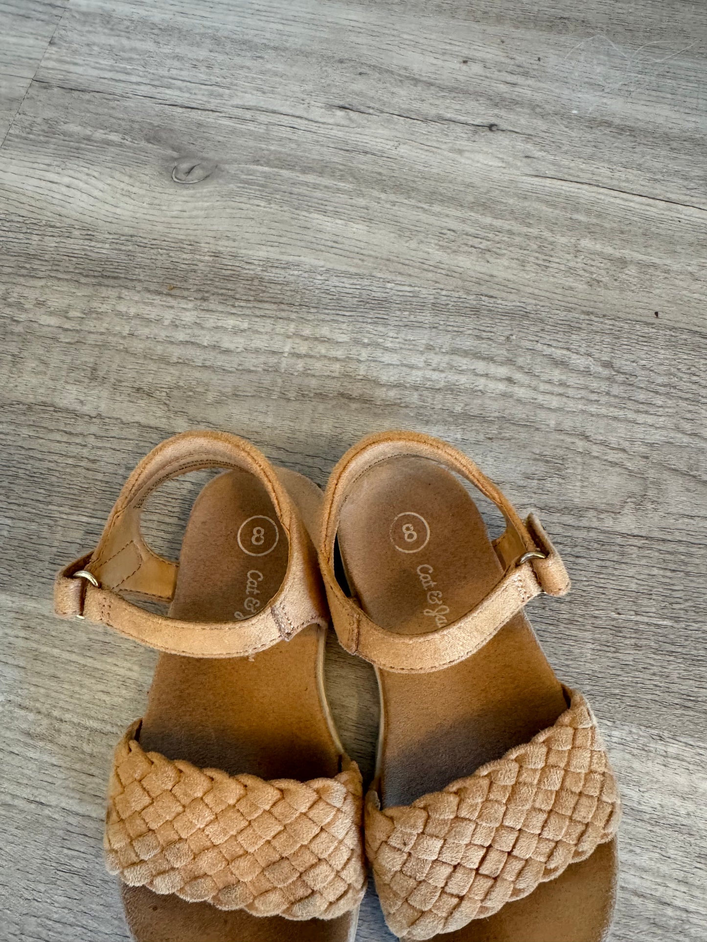 Cat & Jack Toddler Girl Sandals Size 8