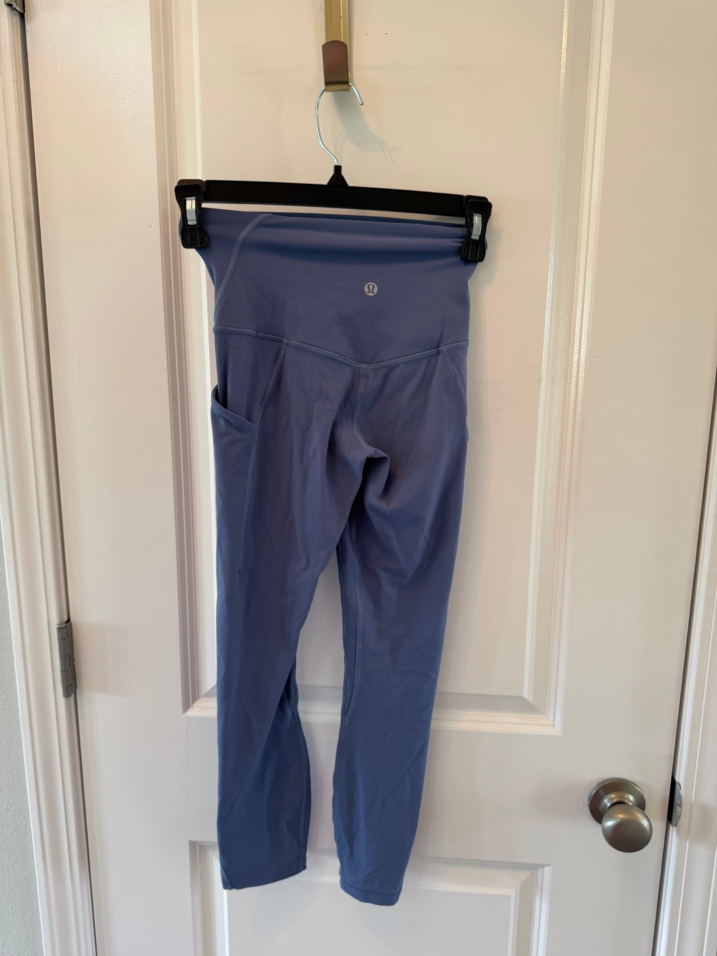Lululemon Wunder Train Leggings Women’s Size 0 Washed Denim