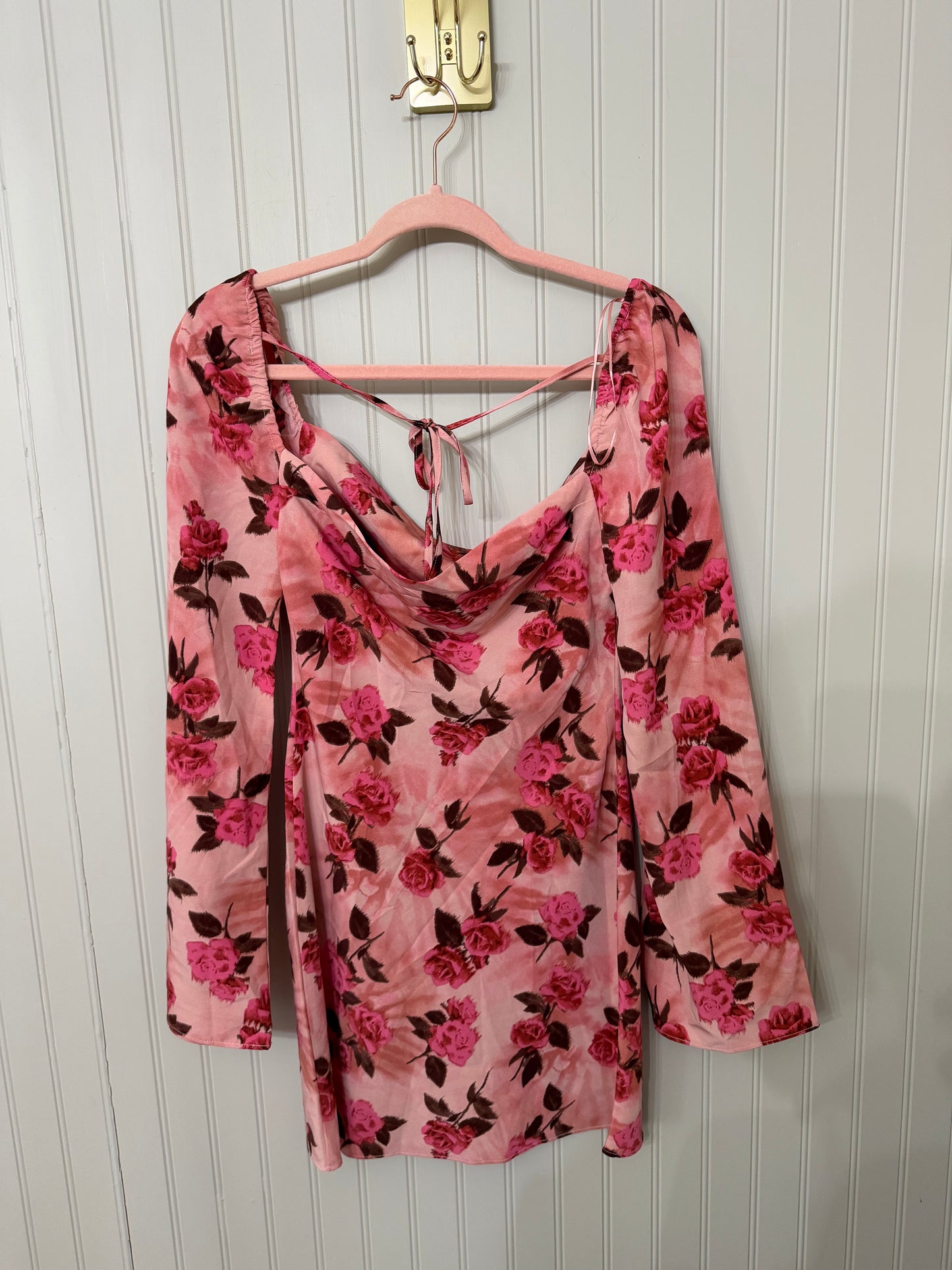 Vici Floral Mini Dress Women’s XS Pink