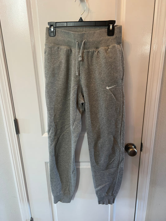 Nike Drawstring Sweatpants Women’s Size Small 4-6 Heather Gray
