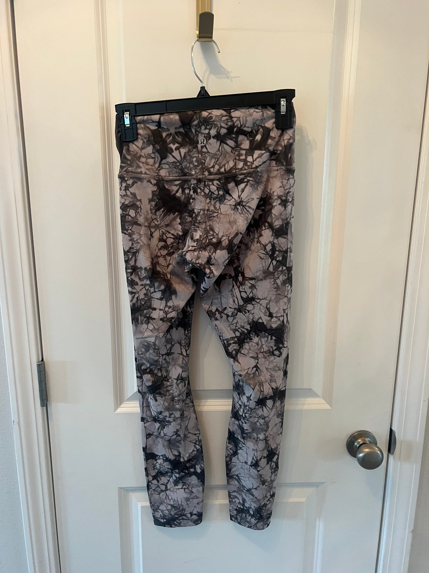 Lululemon Tie Dye High Rise Leggings Women’s Size 4 Dark Purple
