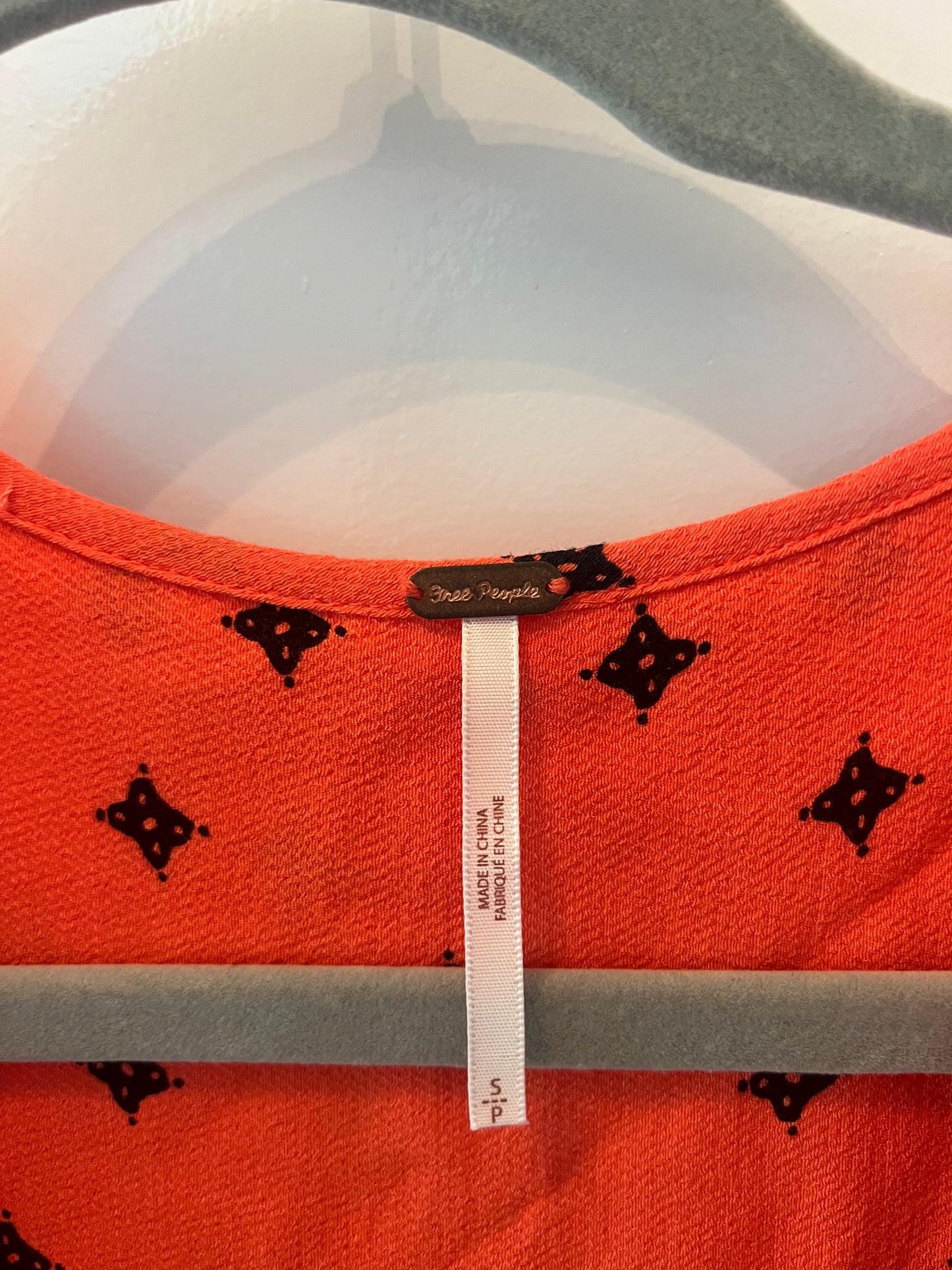 Free People Tallulah Dress Women’s Size Small Orange