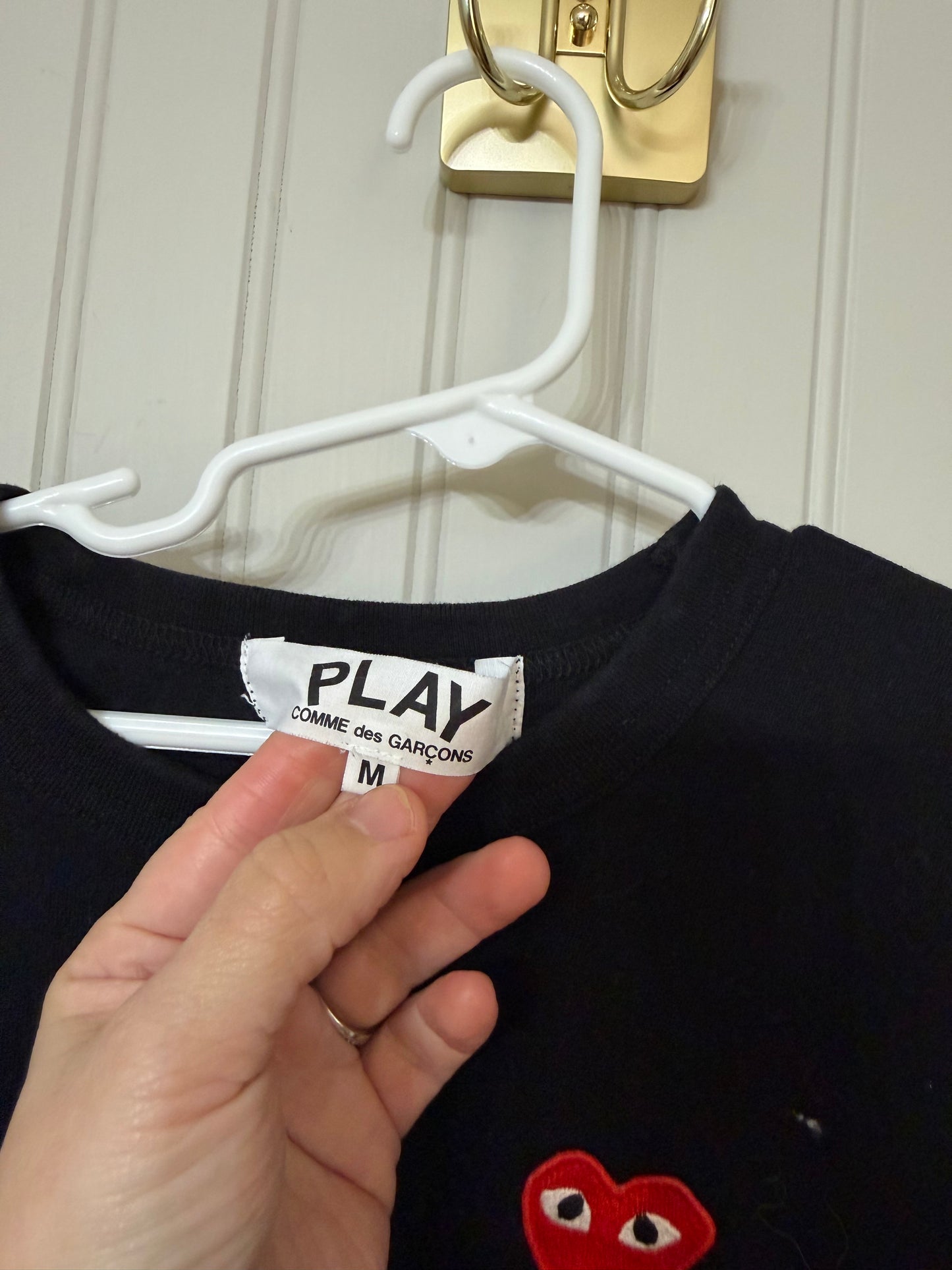 Comme de Garcons Tee Youth Size Medium