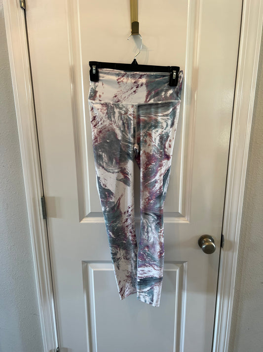 Fabletics High Rise Active Leggings Women’s Size XS Gray Multi