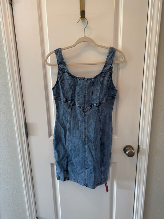 Denim Mini Dress Women’s Small NWT