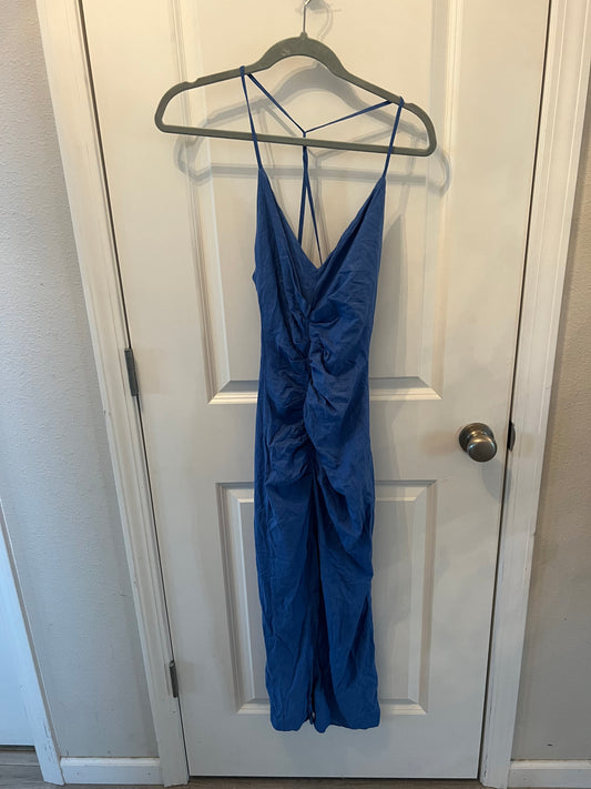 Zara Maxi Summer Dress Women’s Size XS 0-2 Blue