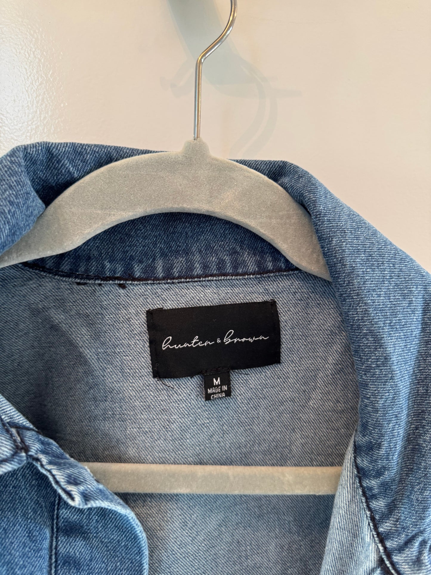 Denim Top Women’s Medium