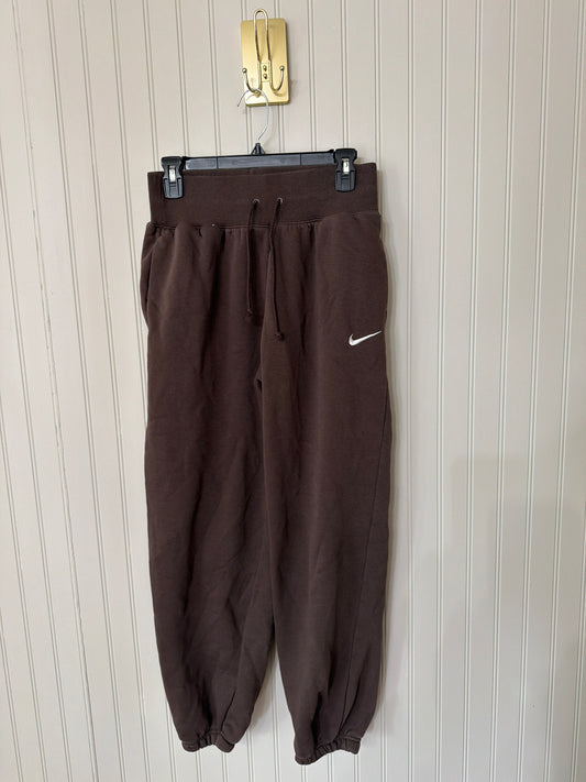 Nike Jogger Sweatpants Women’s Small Brown