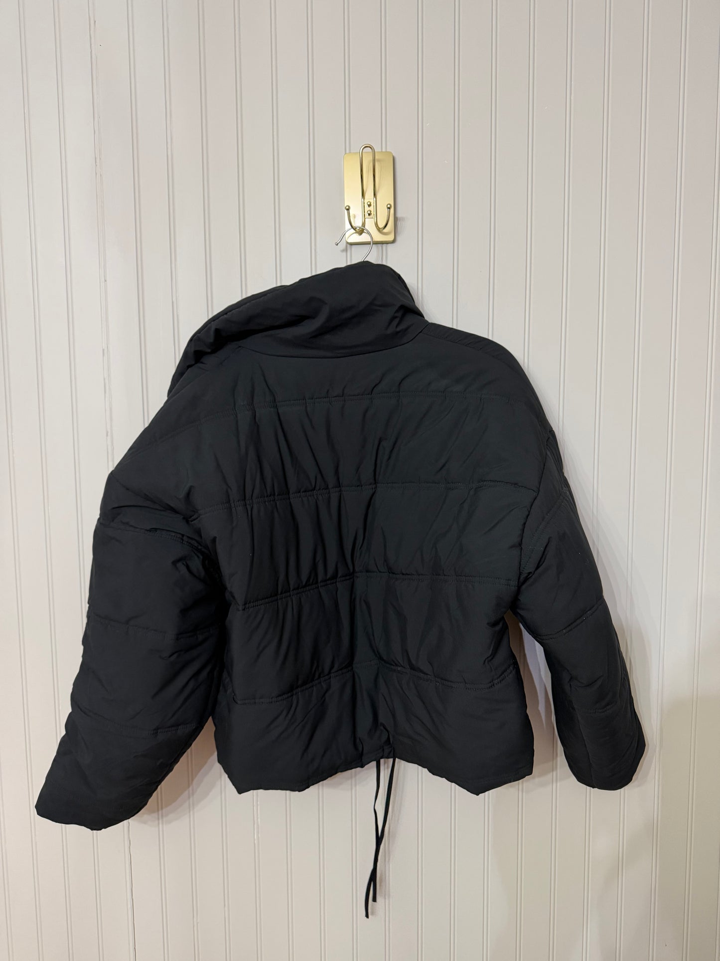 Wild Fable Puffer Coat Jrs Size Medium Black