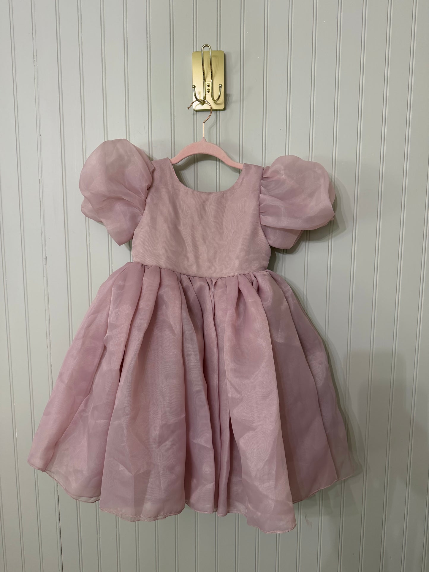 Puff Sleeve Dress Girl’s Size 10 Lilac