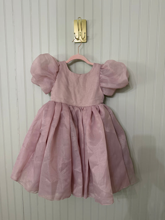 Puff Sleeve Dress Girl’s Size 10 Lilac