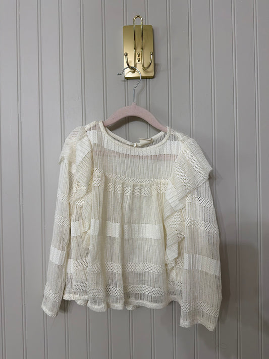 Zara Ruffle Top Girl’s Size 6