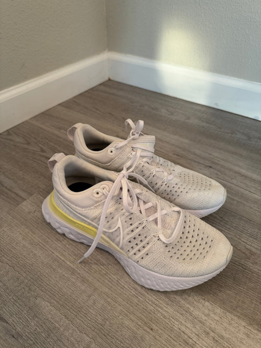 Nike React Infinity Run Flyknit 2 Women’s Size 7.5 White