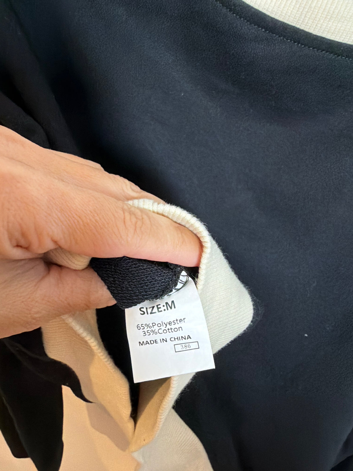 Women’s Black & Cream Set Size Medium
