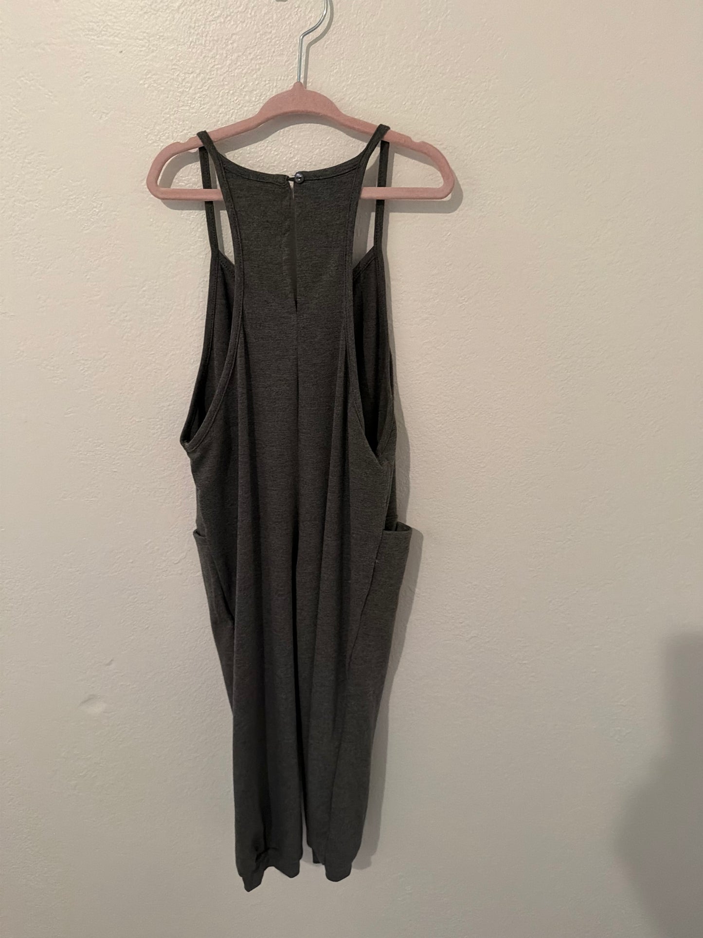Toddler girl gray jumpsuit size 4T