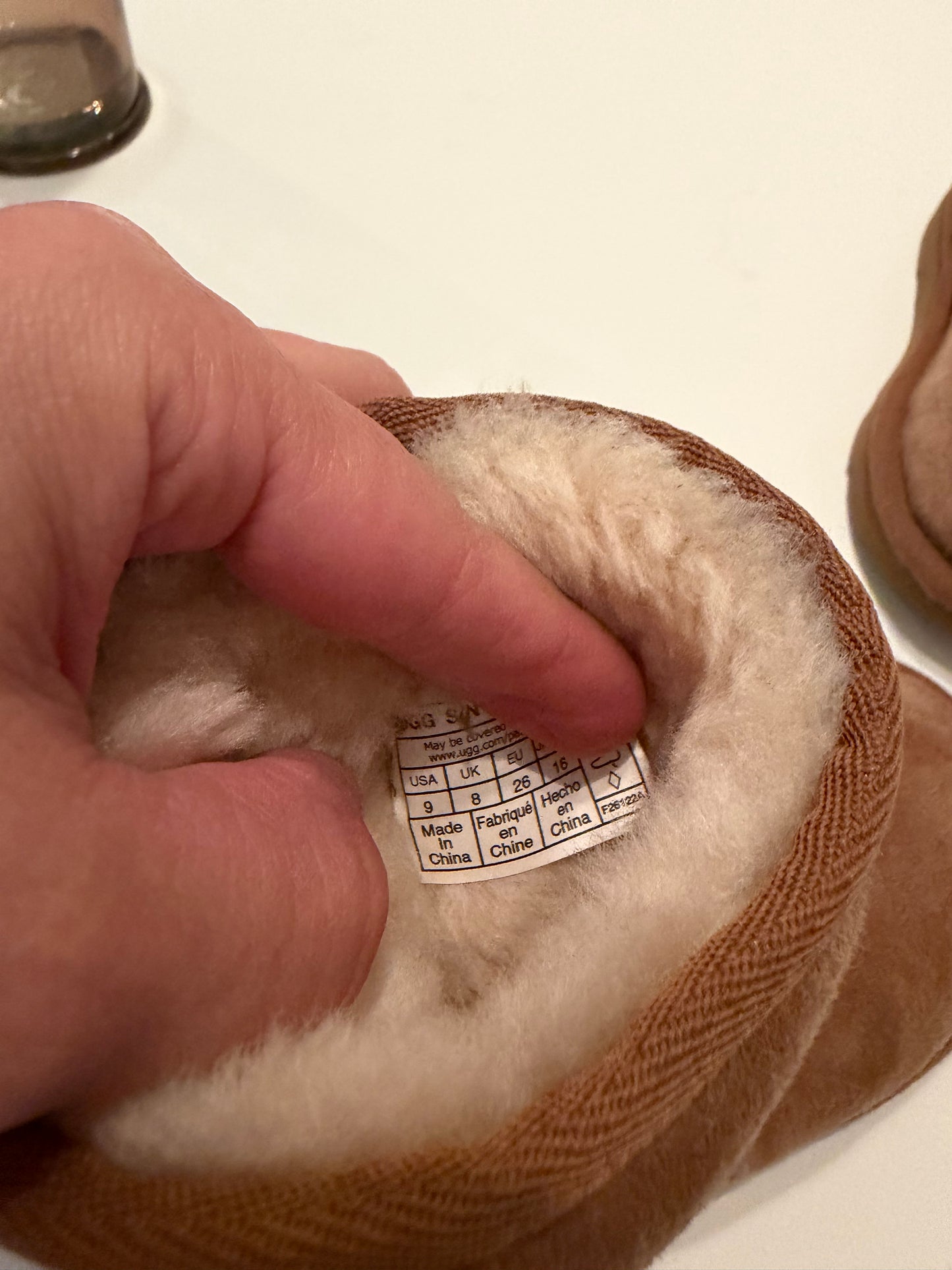 Ugg Boots Toddler Size 9T Chestnut