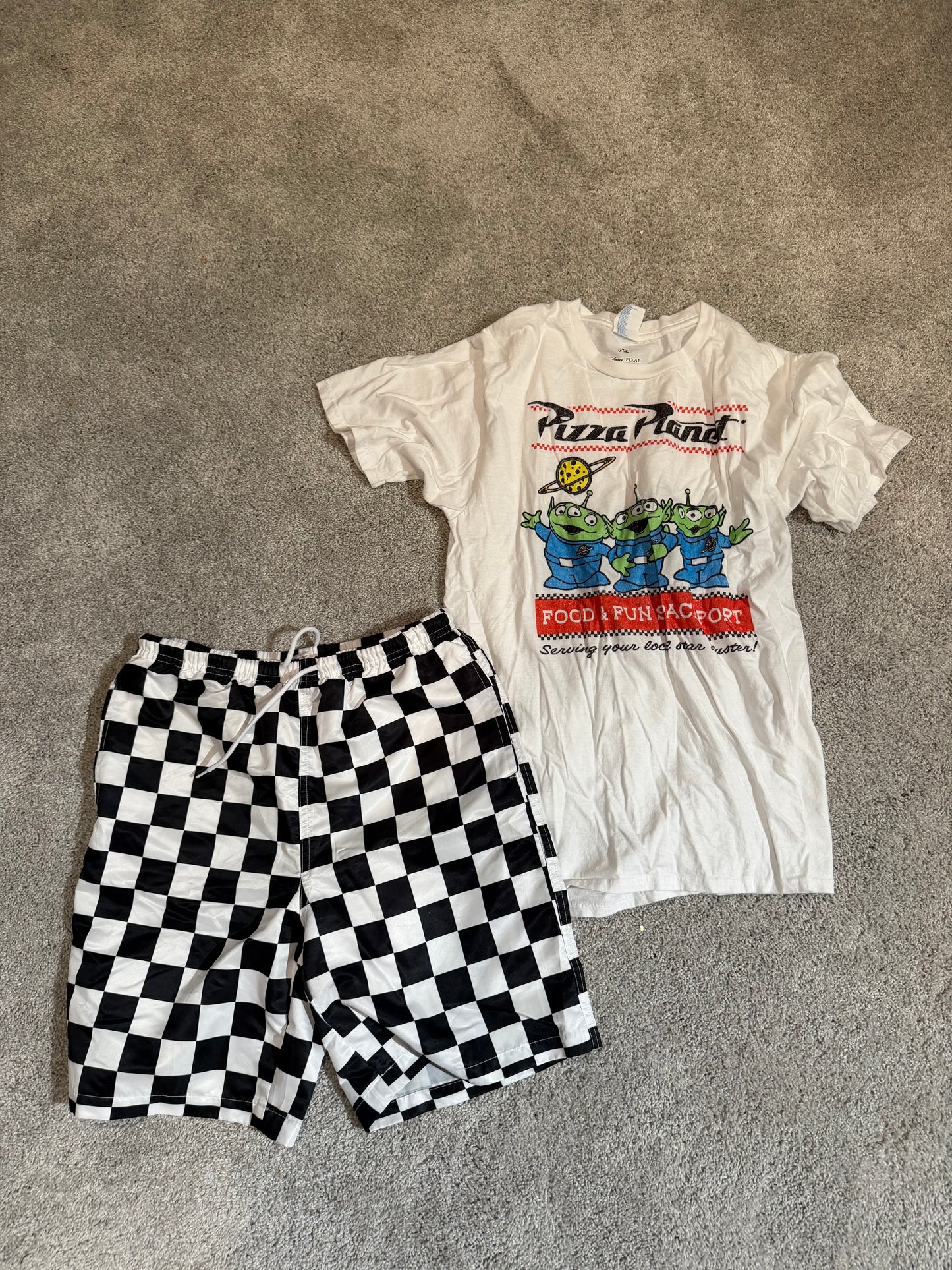 Men’s Toy Story Outfit Size Small