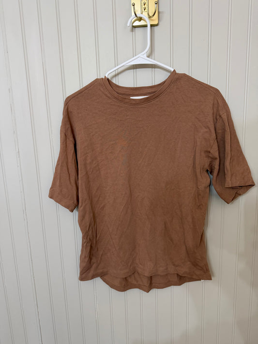 Zara Tee Youth Size 11-12 Years Tan