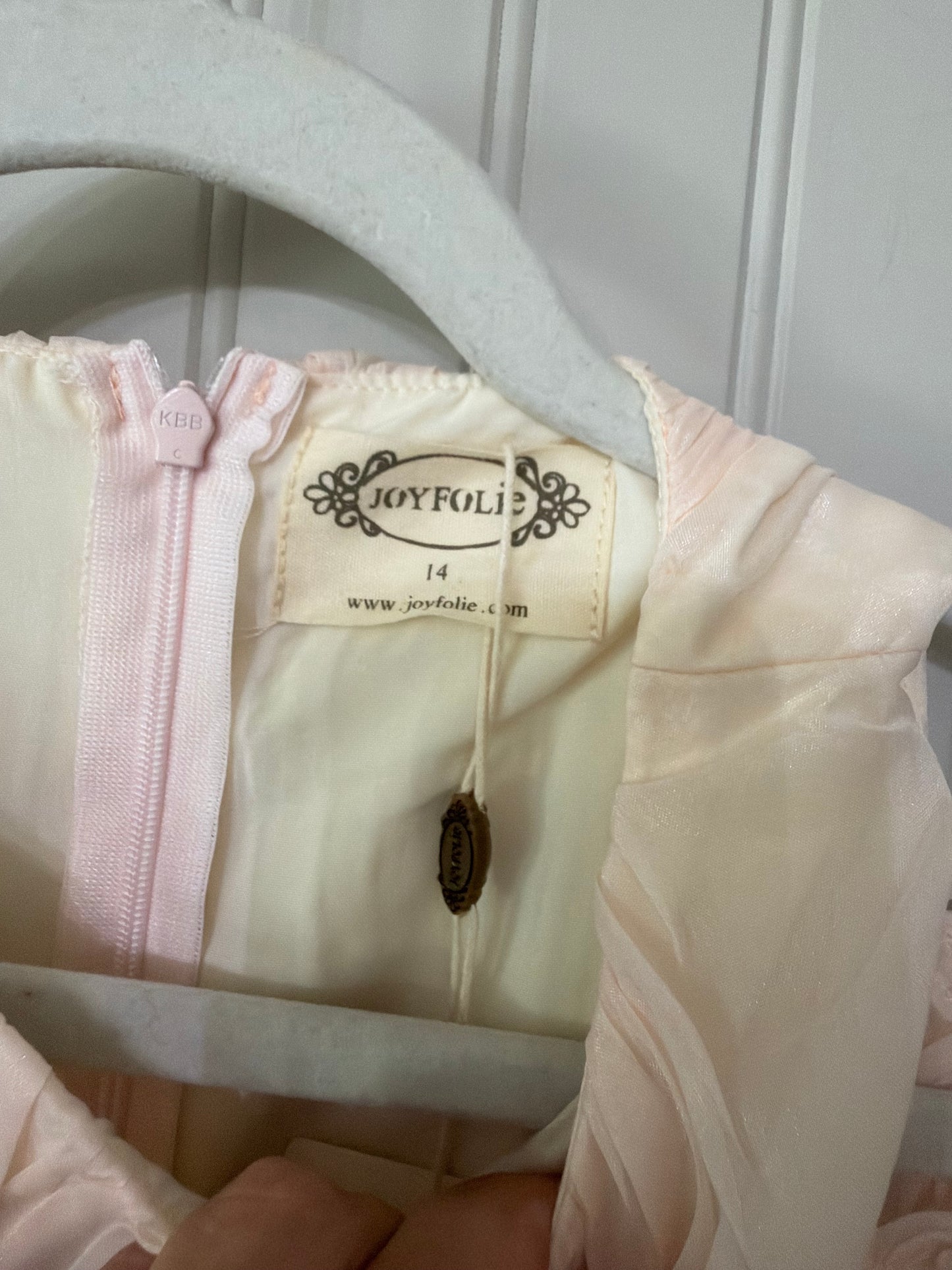 Joyfolie Ruffle Dress Girl’s Size 14 NWT