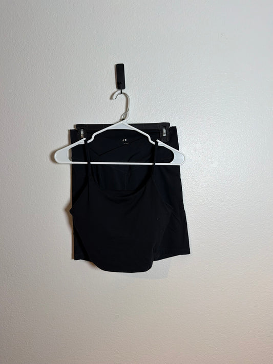 Biker Short Active Matching Set Women’s Medium Black