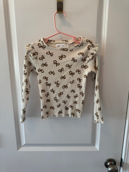 Zara Bow Top Size 4