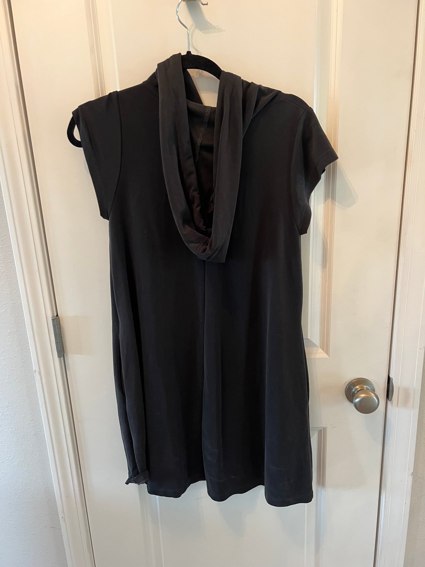 Hooded Swim Cover-Up Women’s Size Small Black