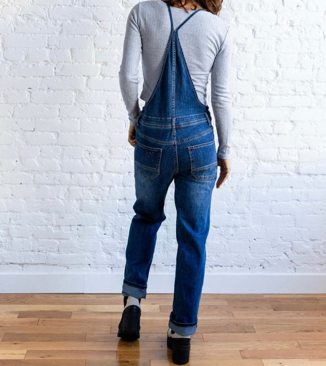 Miou Muse Denim Overalls Women’s Small