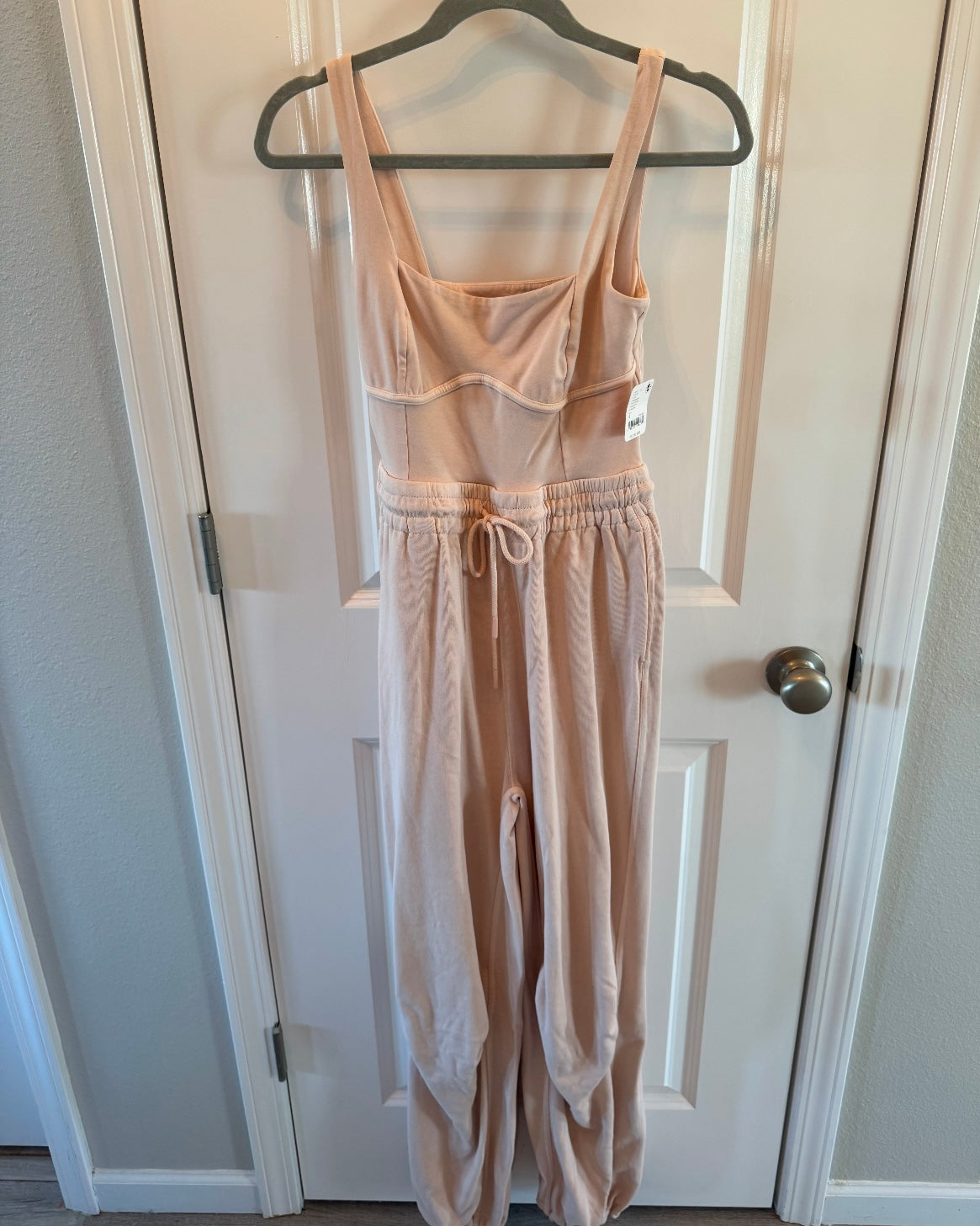 Free People FP Movement Inbound Onesie Jumpsuit Women’s Small Cashmere Pink NWT