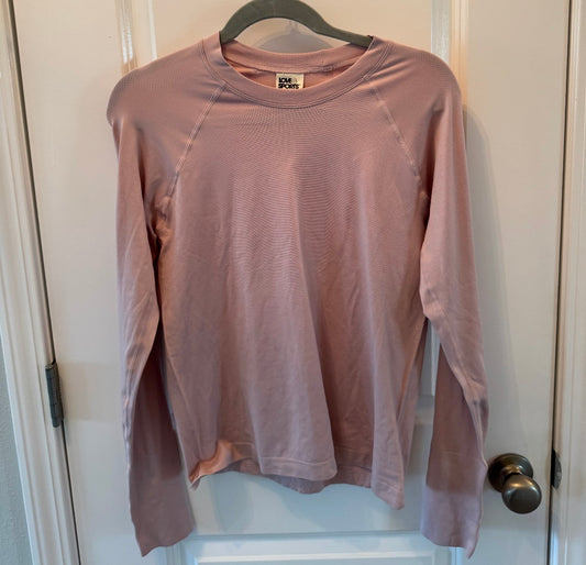 Love & Sports Active Long Sleeve Top Women’s Medium Mauve