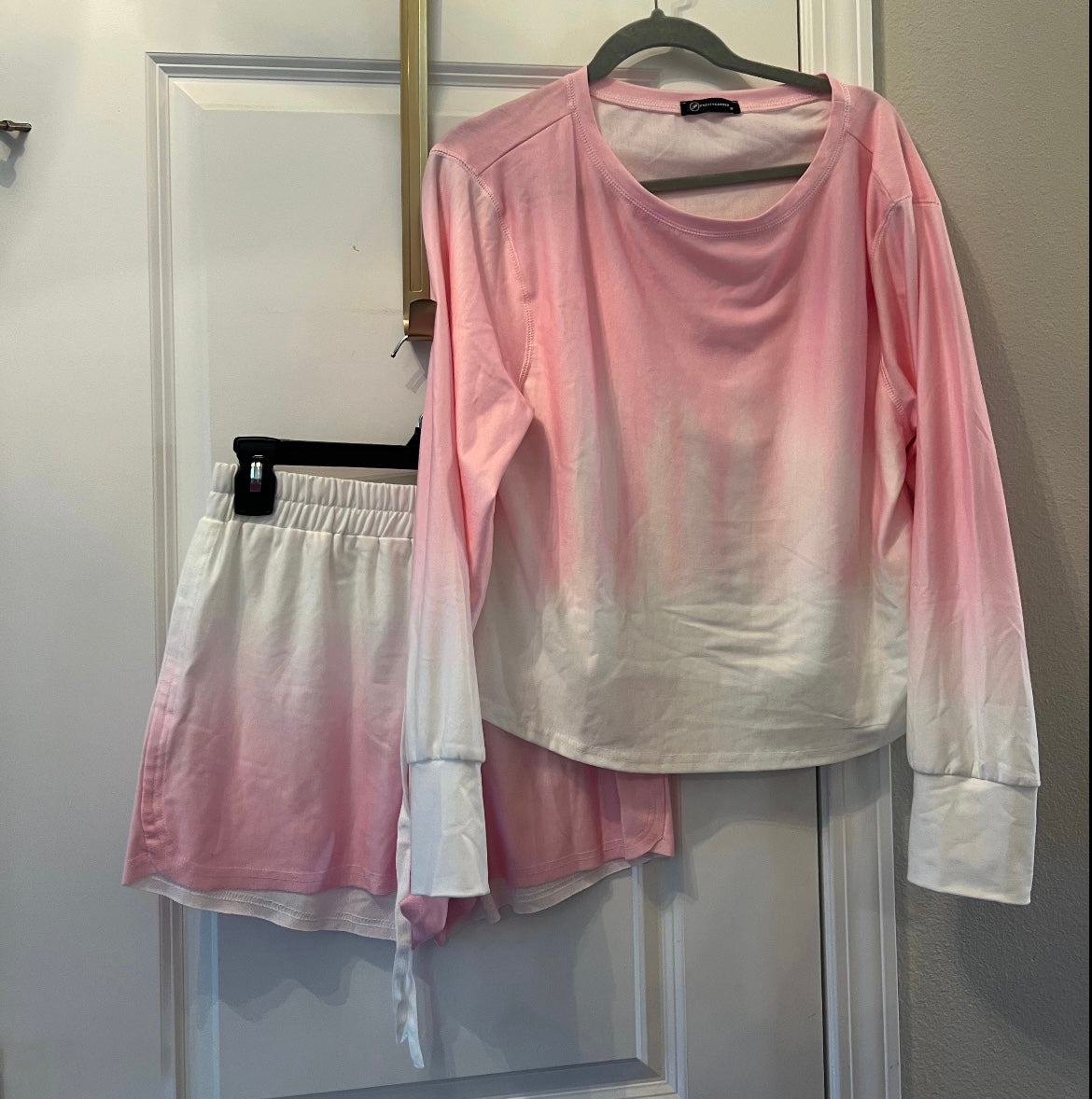 Prettygarden Ombre Matching Set Women’s Size Medium 8-10 Pink