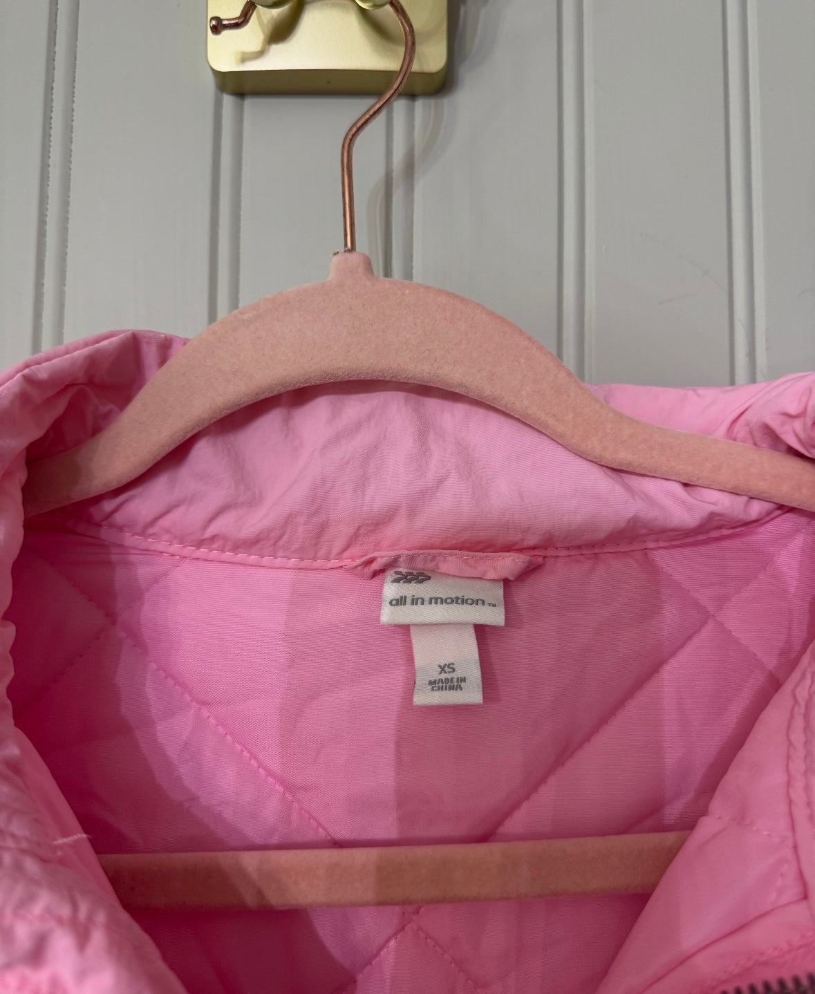 All in Motion Quilted Jacket Women’s XS Pink