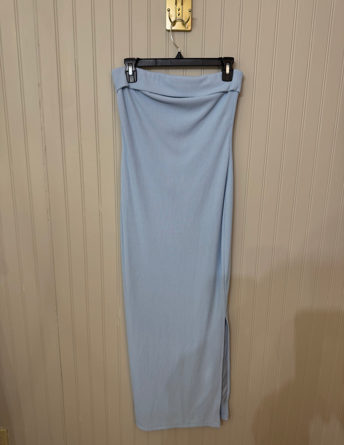 Sleeveless Midi Dress Women’s Small Pastel Blue