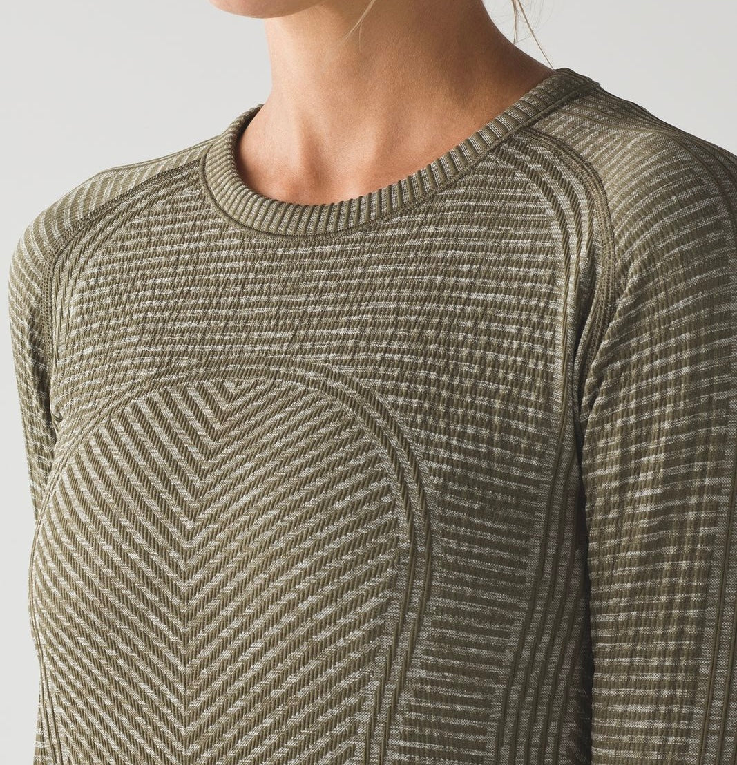 Lululemon Restless Pullover Women’s Size 4 Military Green