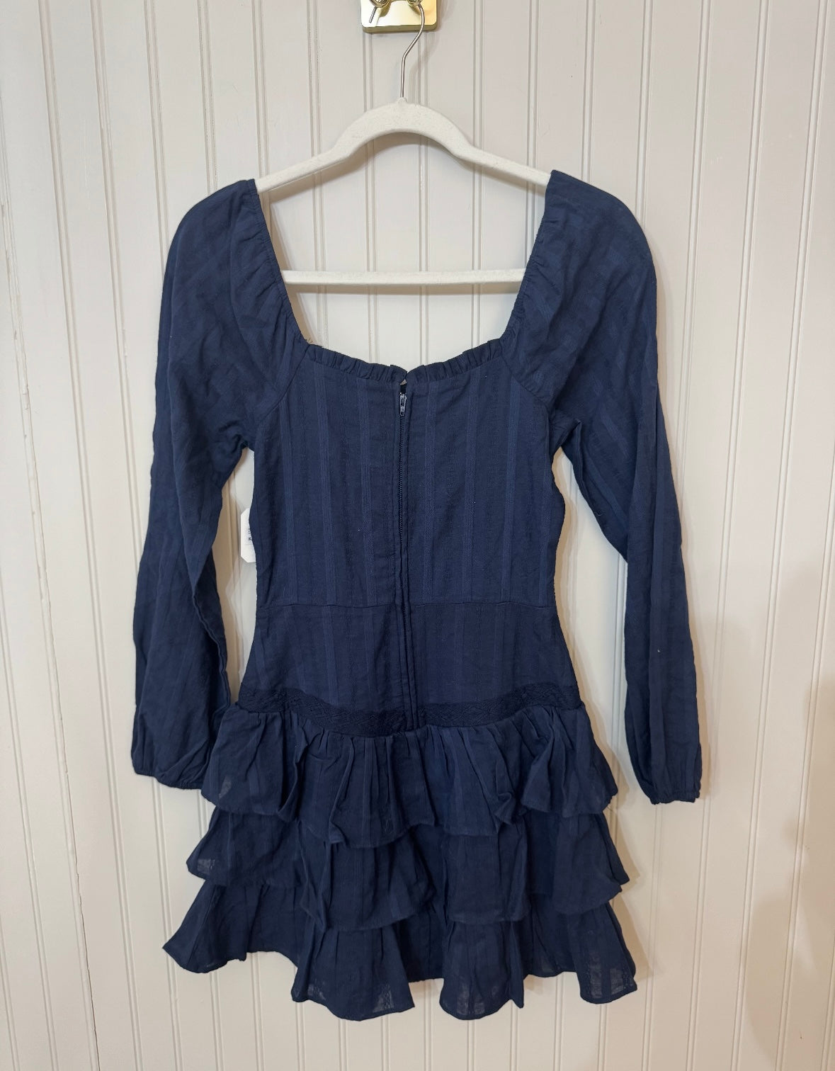 Altar’d State Rayna Mini Dress Women’s XS Navy NWT