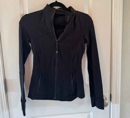 Lululemon Define Jacket Women’s Size 4 Black
