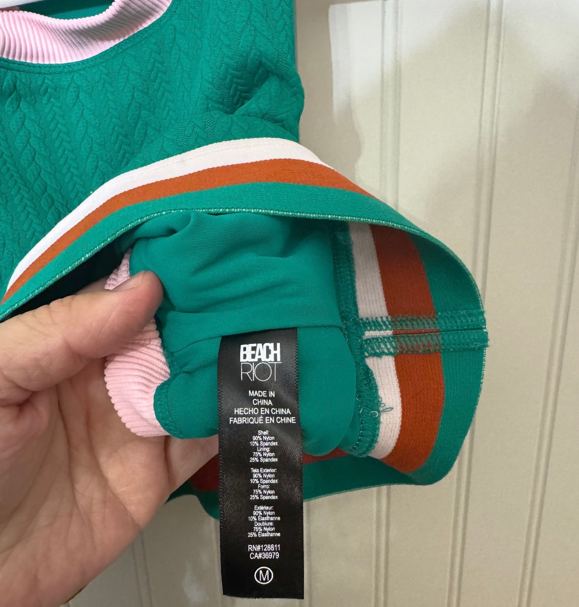 Beach Riot x Anthropologie Active Matching Set Women’s Small/Medium Green