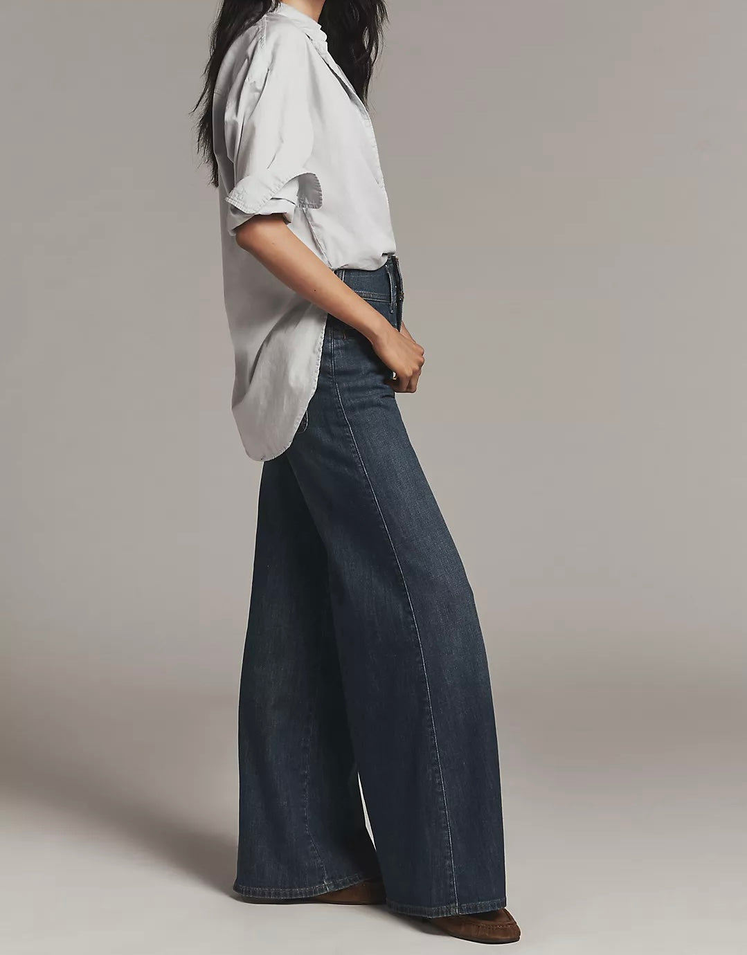 Pilcro Anthropologie Wide Leg Trouser Jeans Women’s Size 25