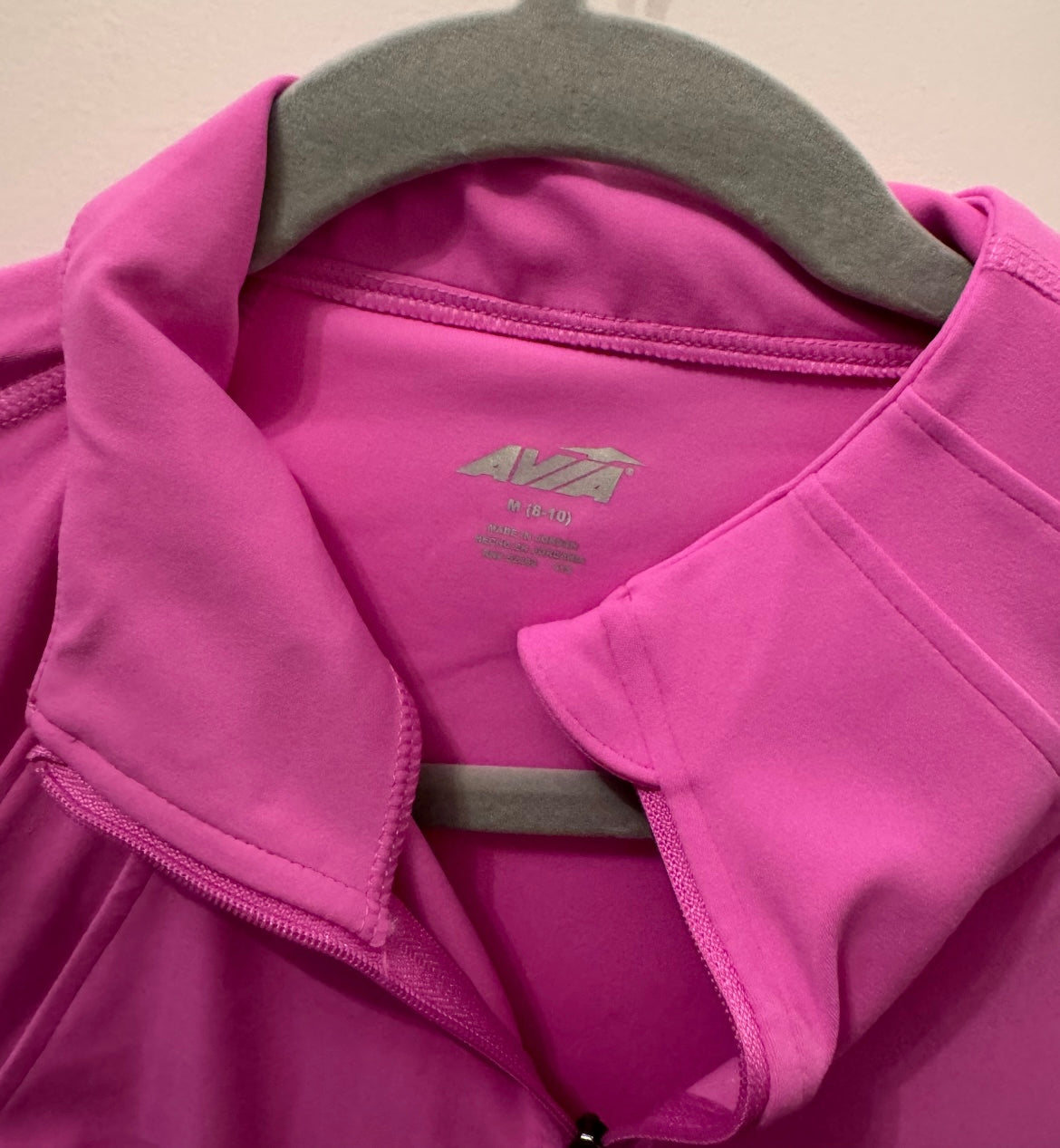 Avia Full Zip Active Jacket Women’s Medium Magenta