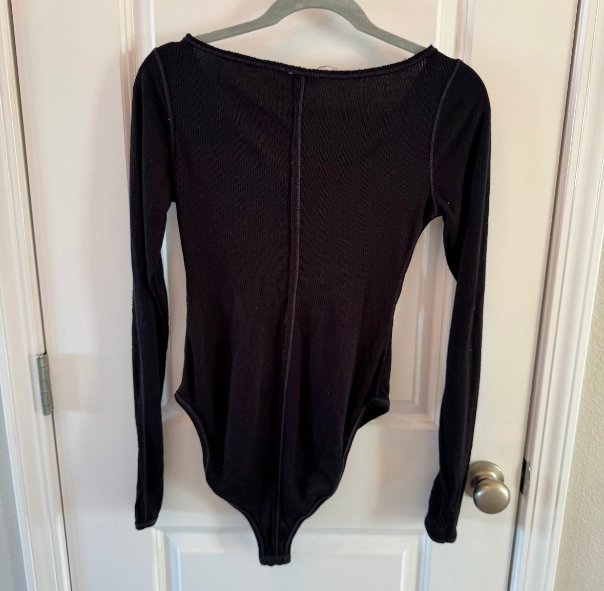 Free People Sloane Bodysuit Women’s Size XS Black