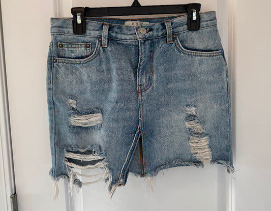 Free People We The Free Denim Skirt Women’s Size 26