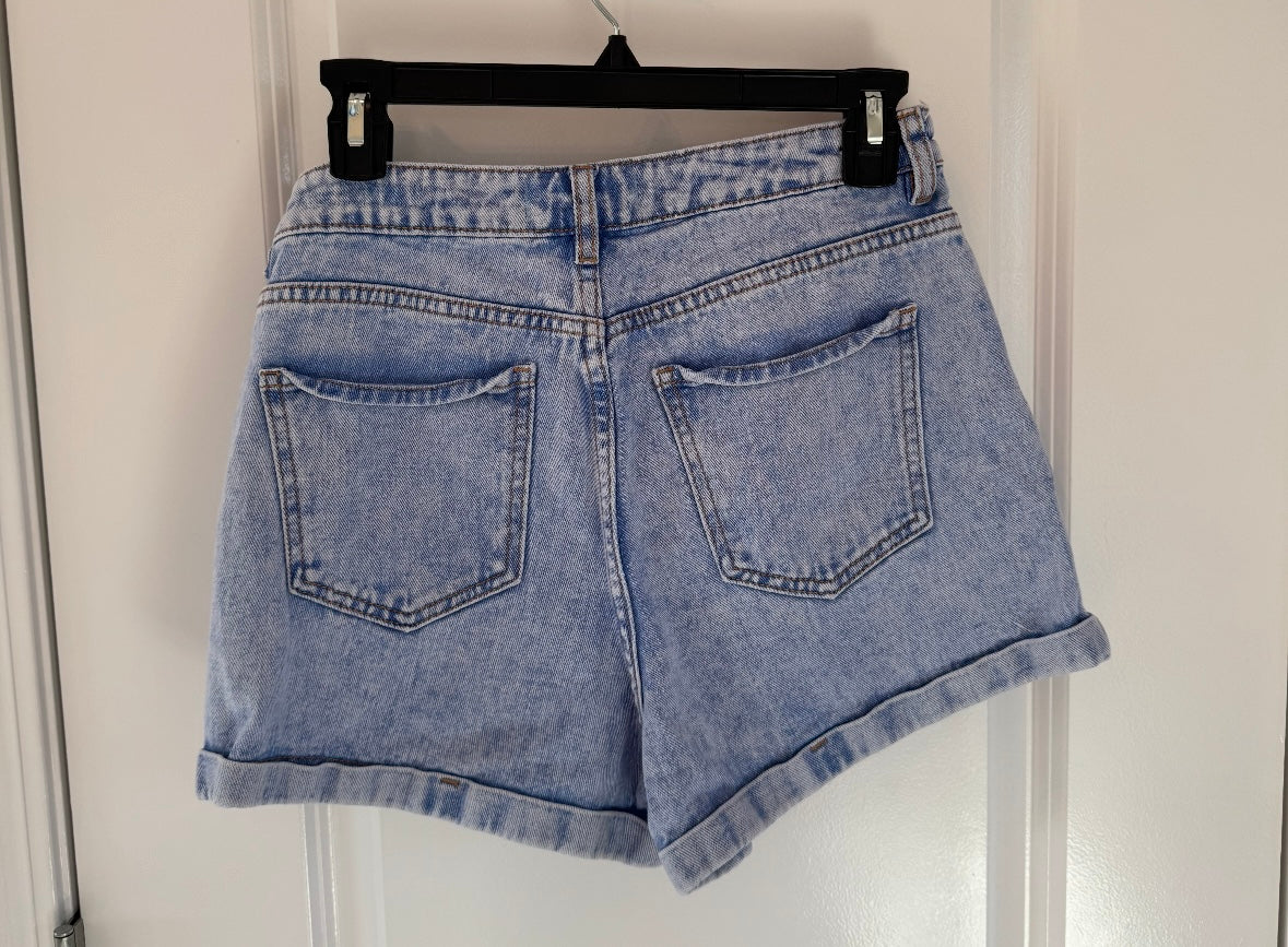 Pacsun Cuffed Denim Mom Shorts Women’s Size 28
