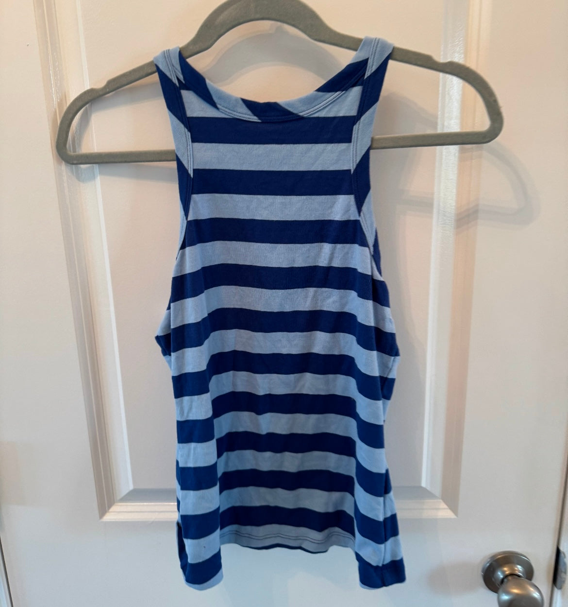 Maeve Anthropologie Stripe Tank Women’s Medium Blue
