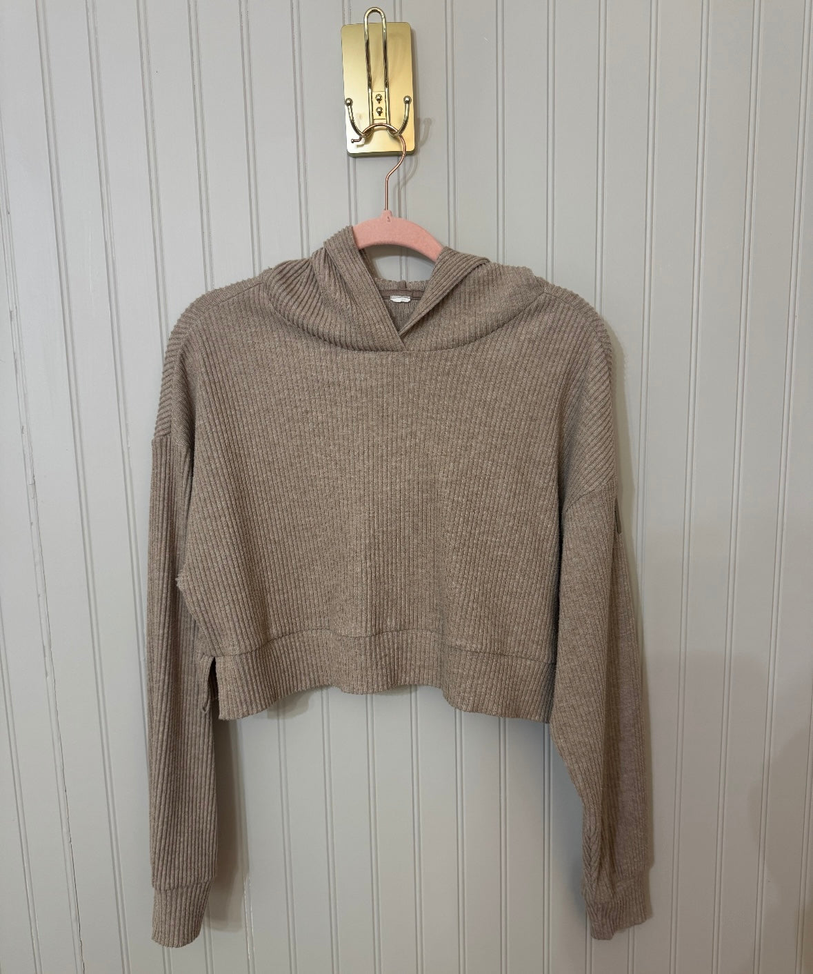 Alo Muse Hoodie Women’s Small Gravel Heather