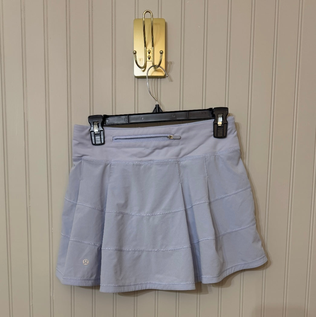 Lululemon Pace Rival Mid-Rise Skirt Women’s Size 4 Pastel Blue