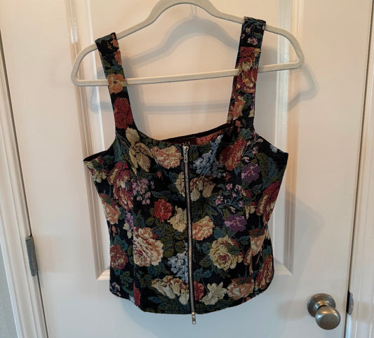 Vici Floral Tapestry Corset Women’s Large