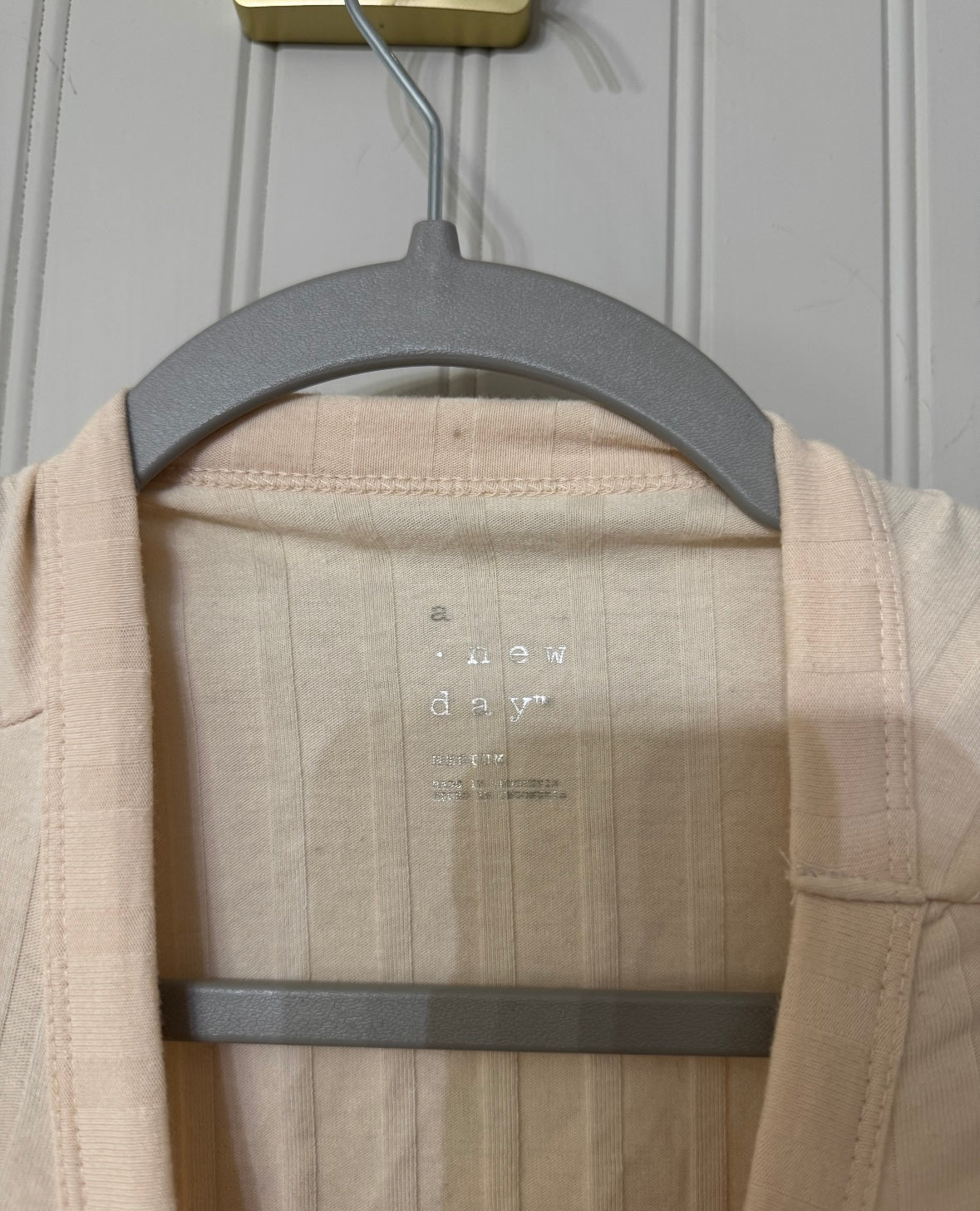 A New Day Ribbed Top Women’s Medium