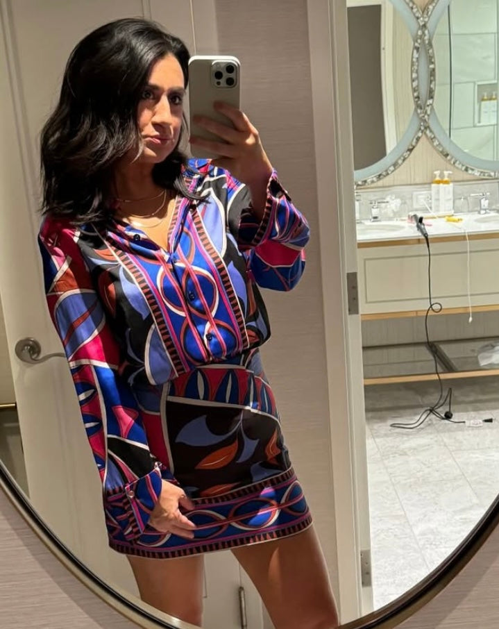 Zara Print Matching Set Women’s Medium/Large