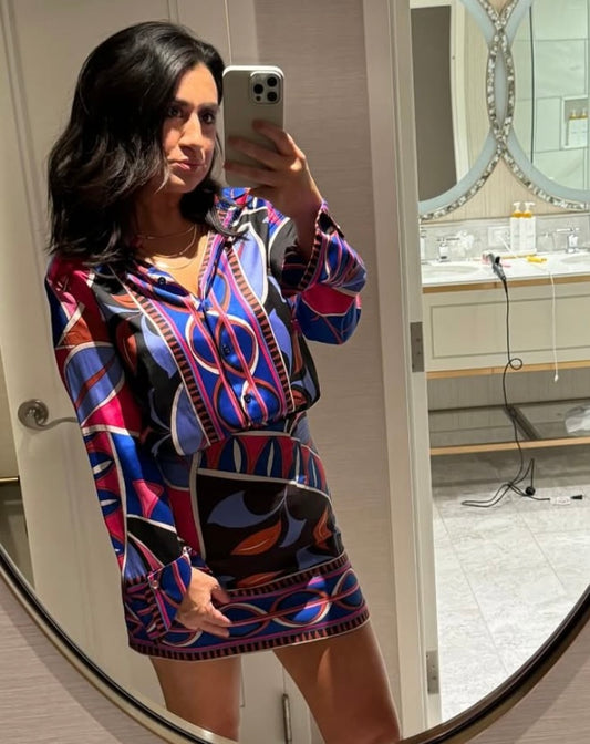 Zara Print Matching Set Women’s Medium/Large